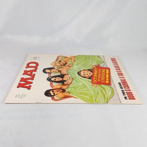 Mad Magazine Issue #137 September 1970 Foursome Issue Jack Rickard‎ Cover Art - Picture 7 of 9